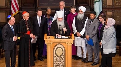 Interfaith prayer gathering